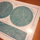 Old sky map from 1928