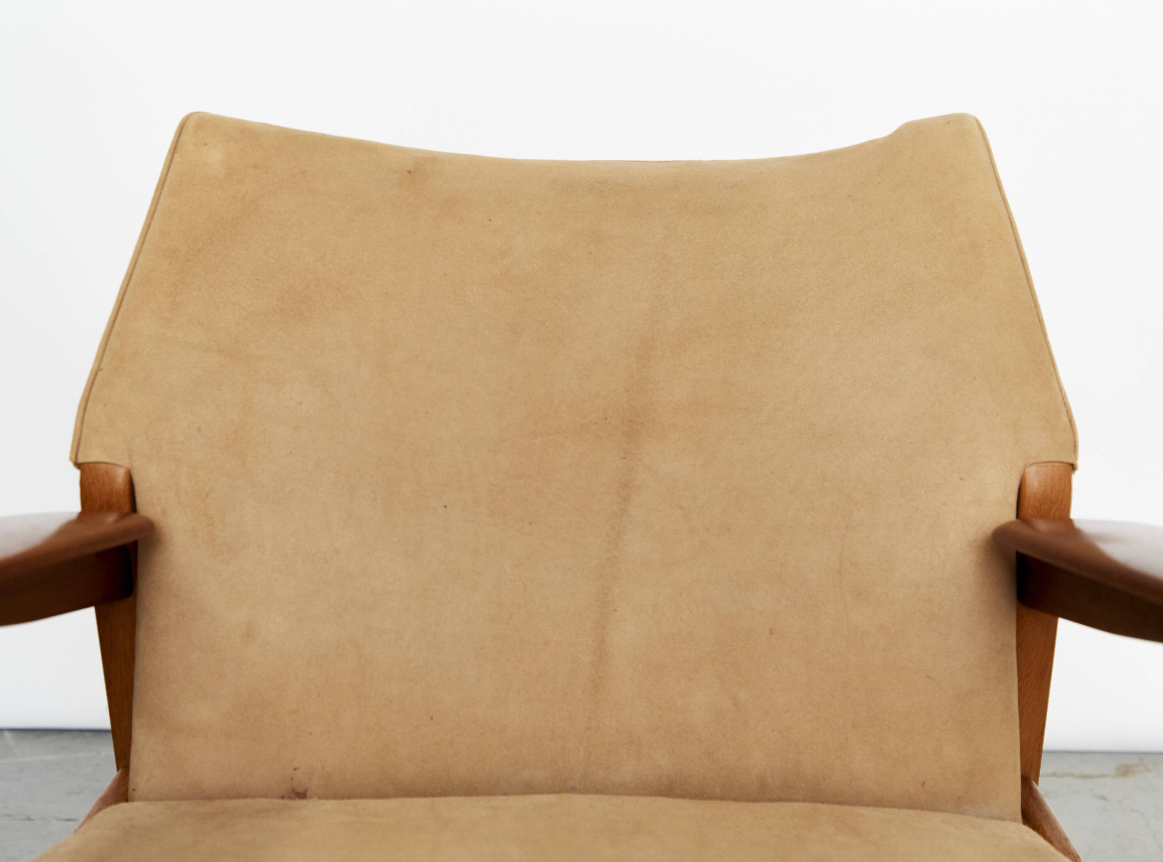 Pair Hans Olsen Easy Chairs for Verner Birkholm