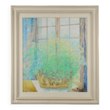 Peinture à l'huile de l'artiste belge Theo van Rintel, vers 1960