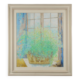 Oil Painting by Belgian artist Theo van Rintel, ca. 1960