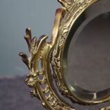 Miroir ancien doré de France