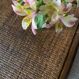 Square rattan coffee table