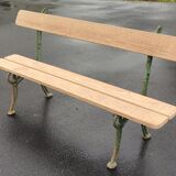 Old garden bench cast-cast foot