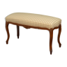 Walnut duet stool