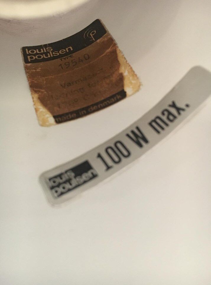 Danish pendant lamp Louis Poulsen - type 19540 - 1960s