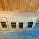Buffet / display cabinet style industrial/colonial solid mango wood