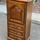 Louis XIV solid oak commode confiturier from the 20th century, 58x38cm.