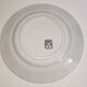 Set of 5 flat plates in antique earthenware – Saint-Amand – "Anemone"
