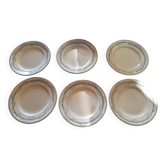 Assiettes à dessert Longwy
