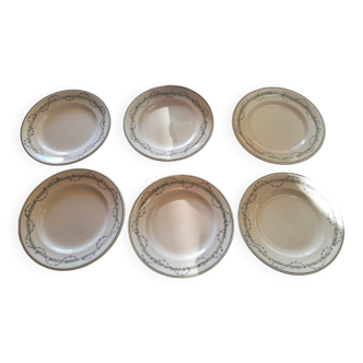 Longwy dessert plates