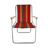 Fauteuil vintage de camping pliante