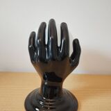80s hand and globe wall light