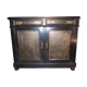 Buffet end XIX in solid oak