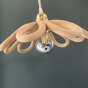 Ceramic flower suspension in stoneware - French craftsmanship