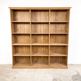Armoire de rangement en bois de pin