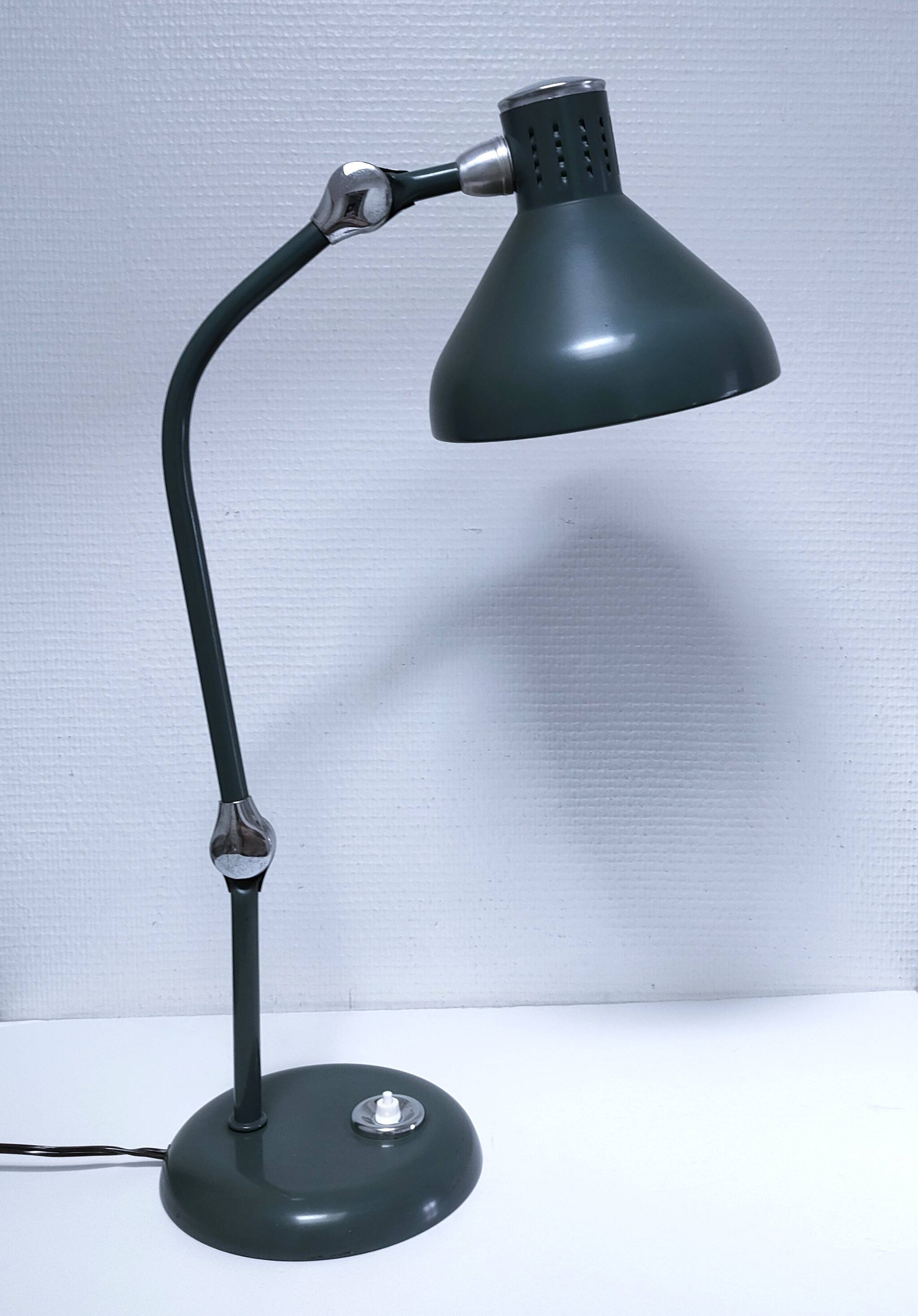 JUMO GS1 khaki lamp from the 50s design