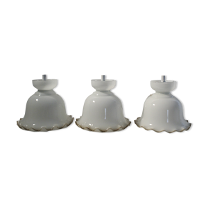 Trio de suspensions tulipes en
