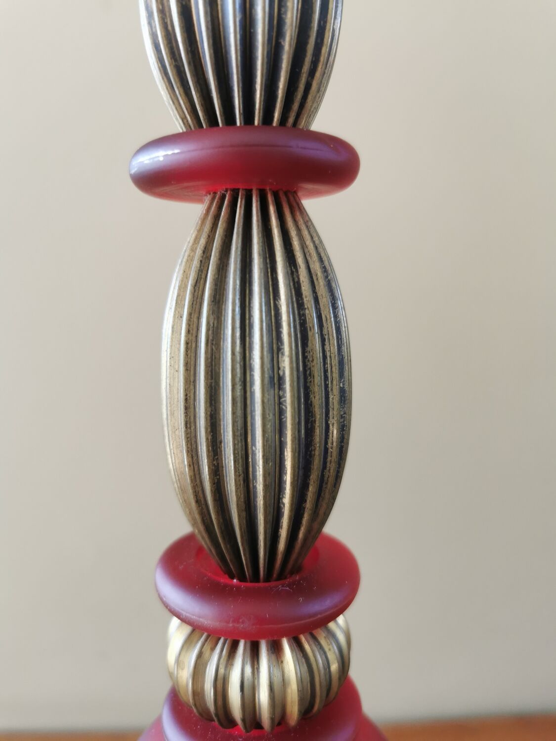 Pair of vintage lamp bases by Julie Prisca