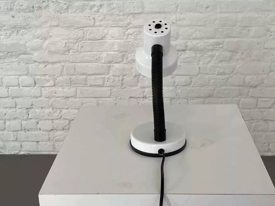 Lampe de bureau industriel gris