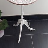Vintage tripod pedestal table