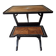Maison Alphonse Giroux - Table, mute or writing server with 2 low shelves