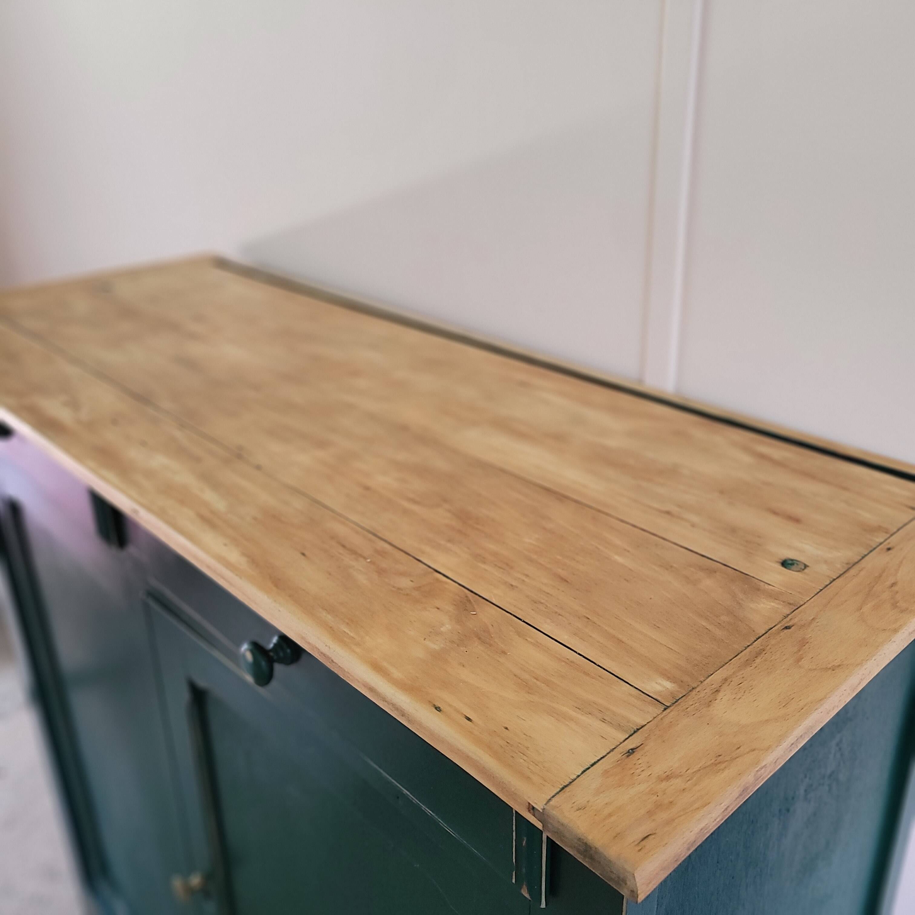Green patinated Parisian sideboard