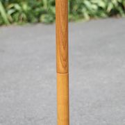 Vintage fir wood floor lamp, floor lamp, wooden lamp