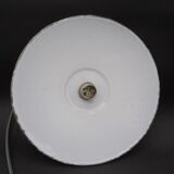 Hanging lamp in enamelled sheet metal