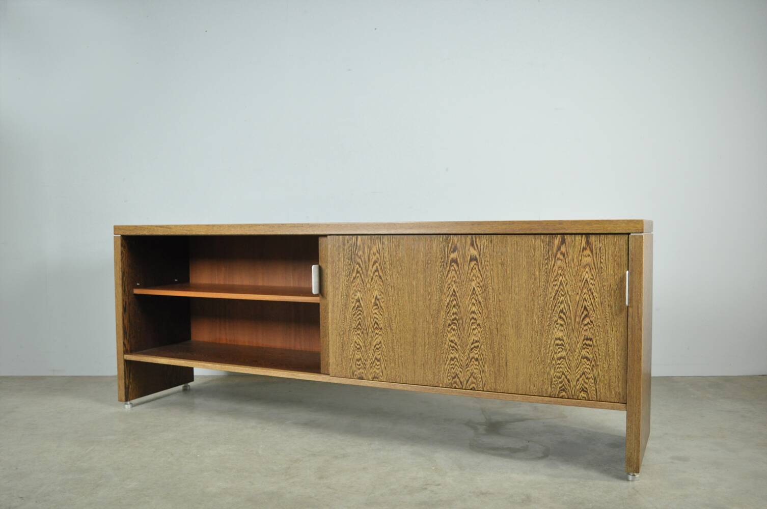 Modern DUTCH DESIGN vintage sideboard with Wenge finish, 1980s