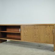 Buffet vintage de style néerlandais moderne avec finition wengé, années 1980