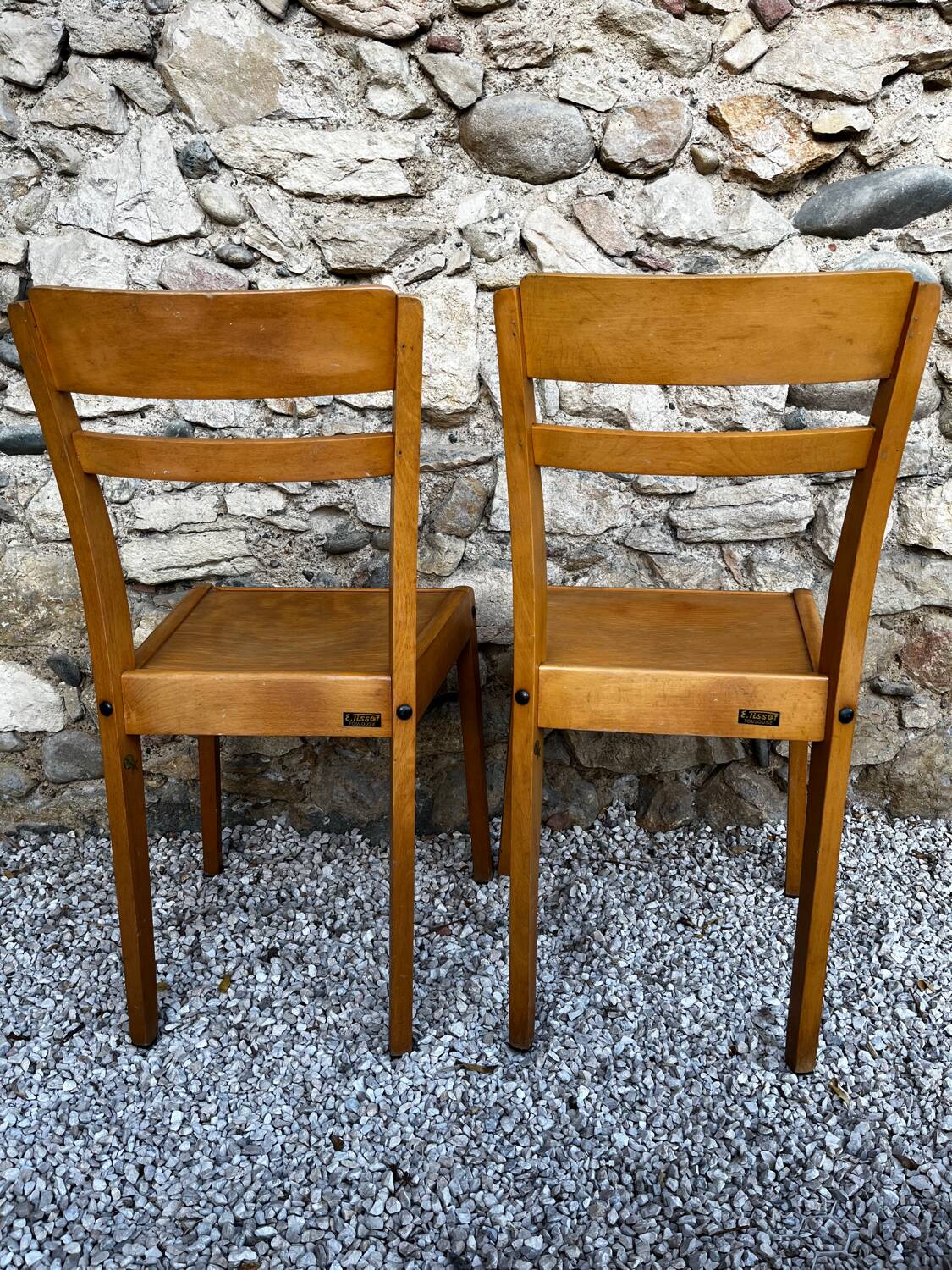 Pair of Stella chairs, Carola model