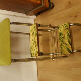 Stepladder stool in green vintage formica