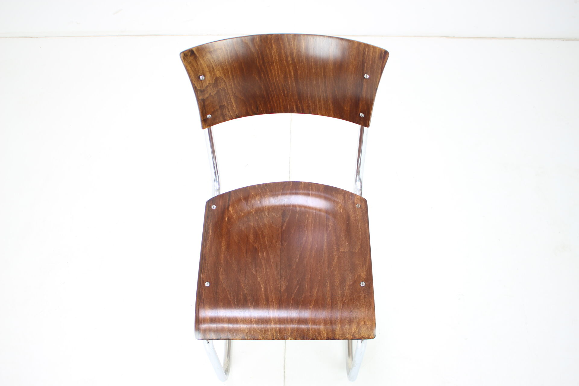 Art deco chair designed by mart stam, type s10, 1930