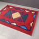 Grand tapis noué à la main, années 1980