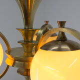 Brass chandelier, 1920s