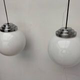 Opaline ball pendants