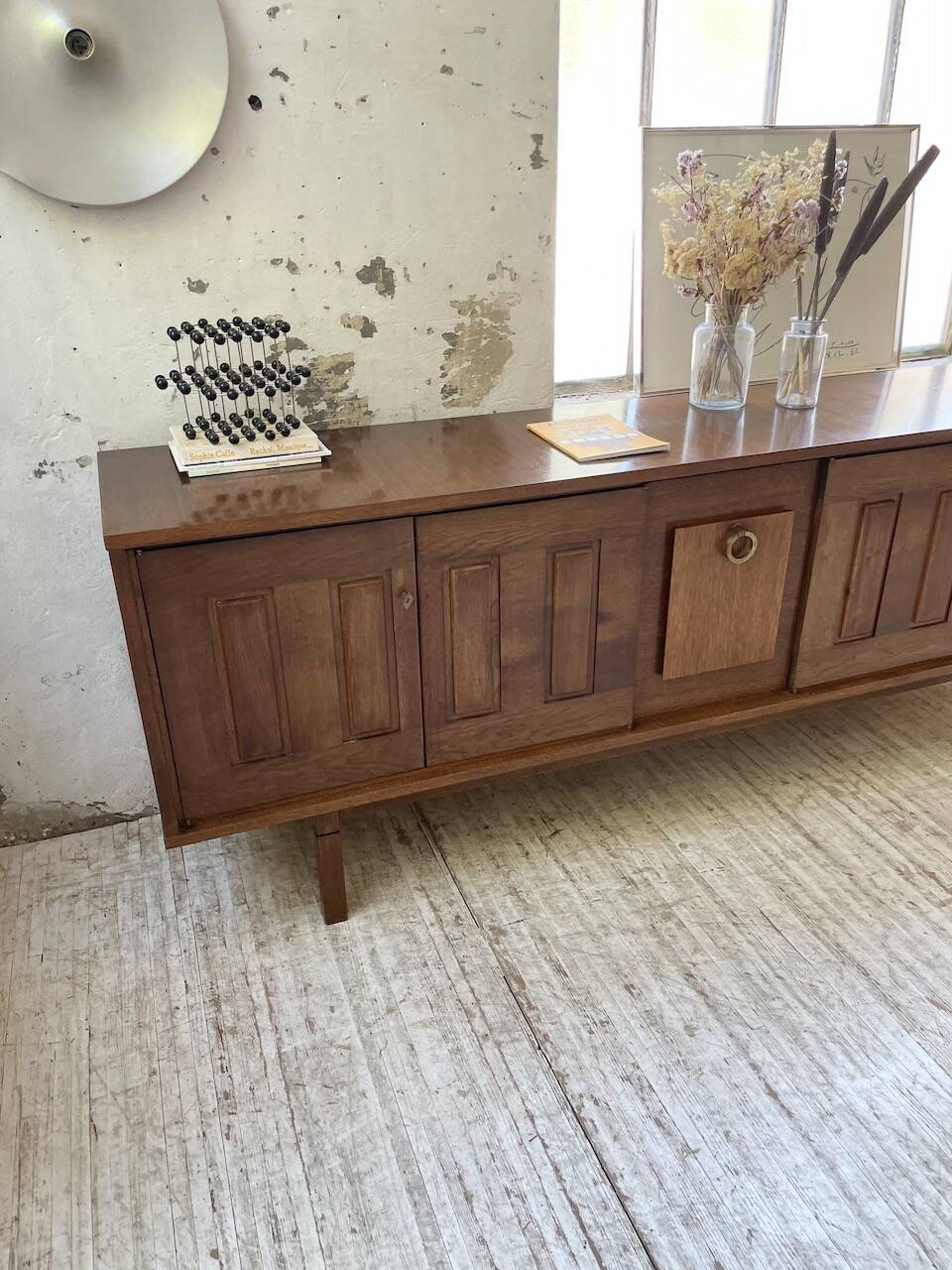 1950s modernist oak sideboard