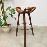 Tabouret espagnol brutaliste