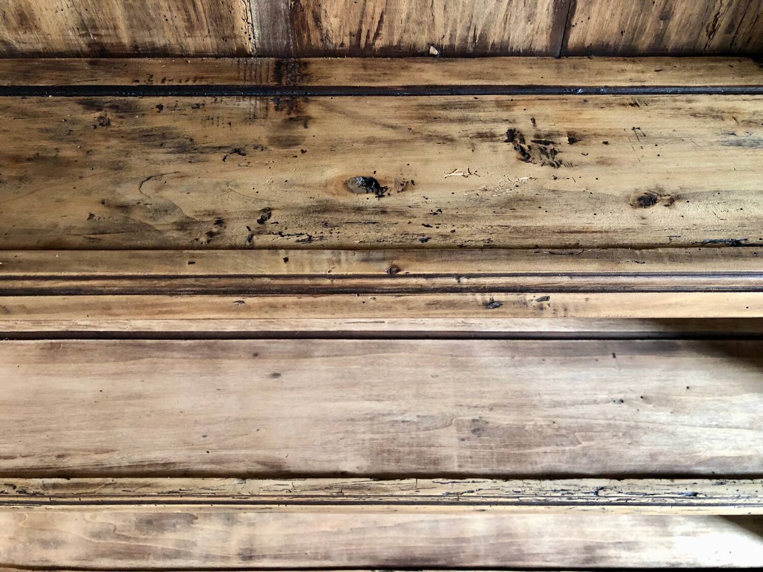 Renovated antique storage furniture