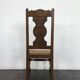 Set of 6 brutalist chairs