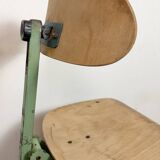 Green Industrial Workshop Chair, 1950s
