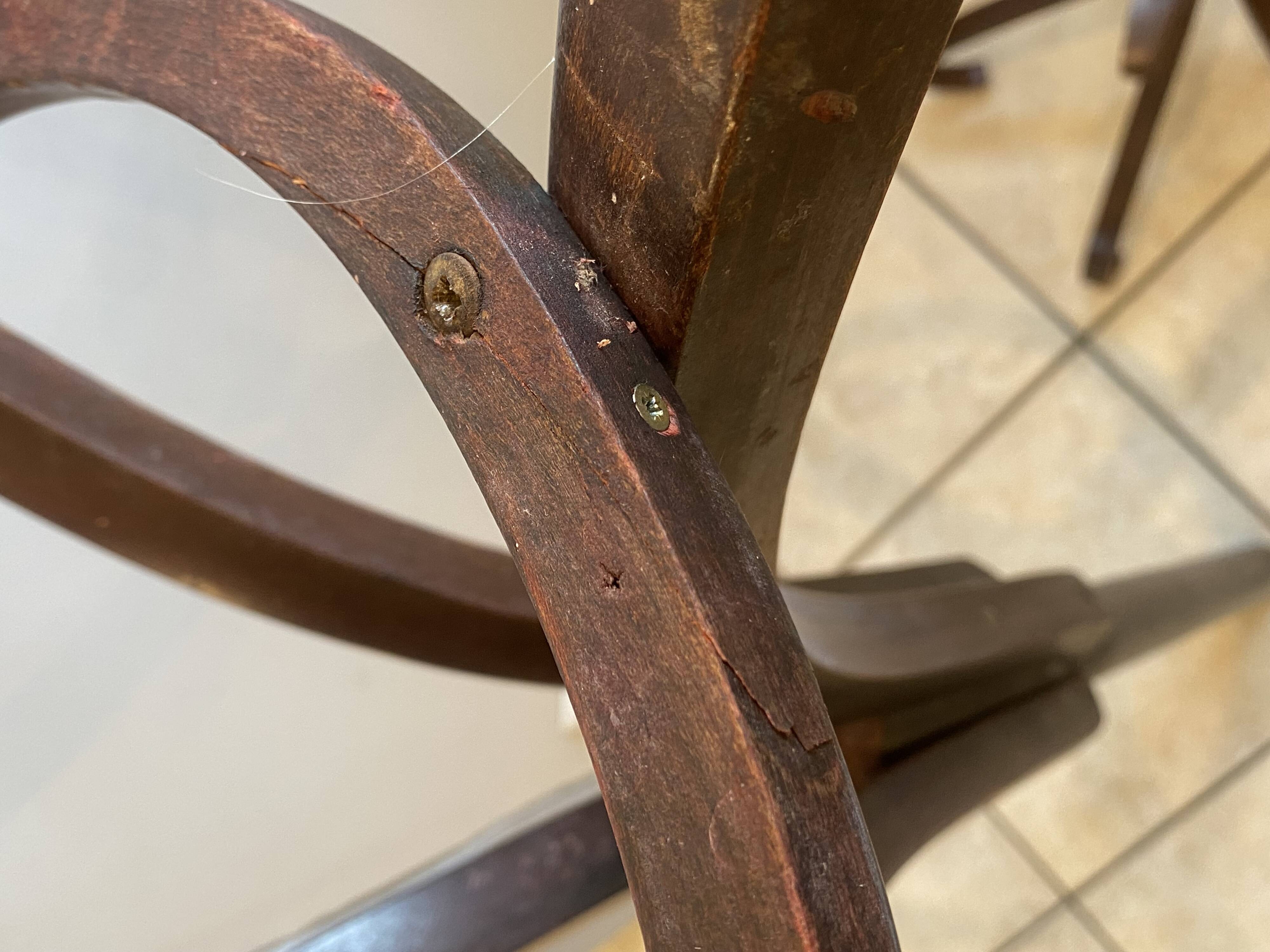 Porte manteau perroquet pivotant style bistrot 1960