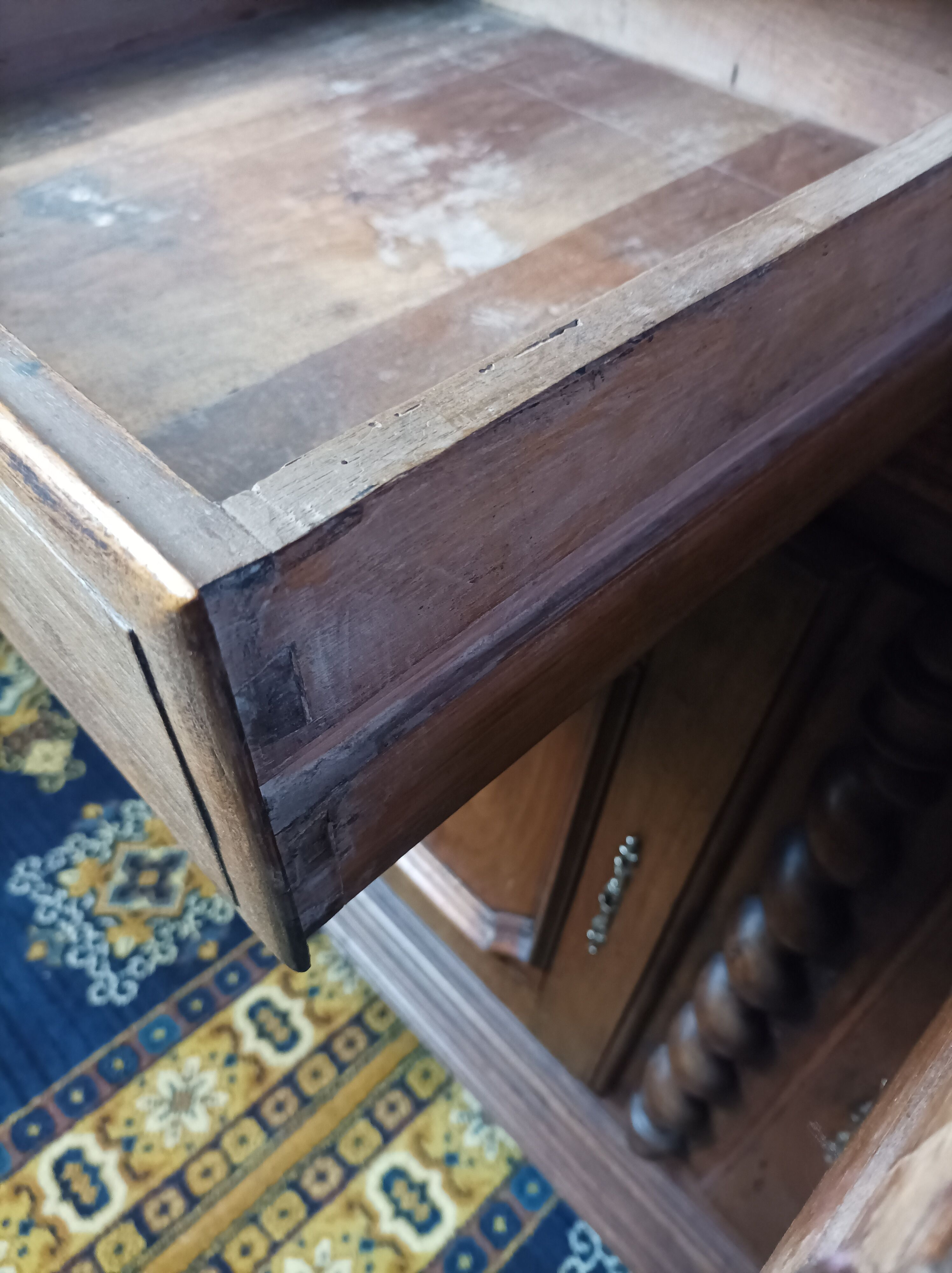 Louis XIII era sideboard in walnut