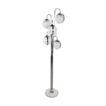 Vintage murano glass floor lamp, 1970s