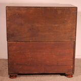 Commode militaire, de marine en acajou, XIXème siècle