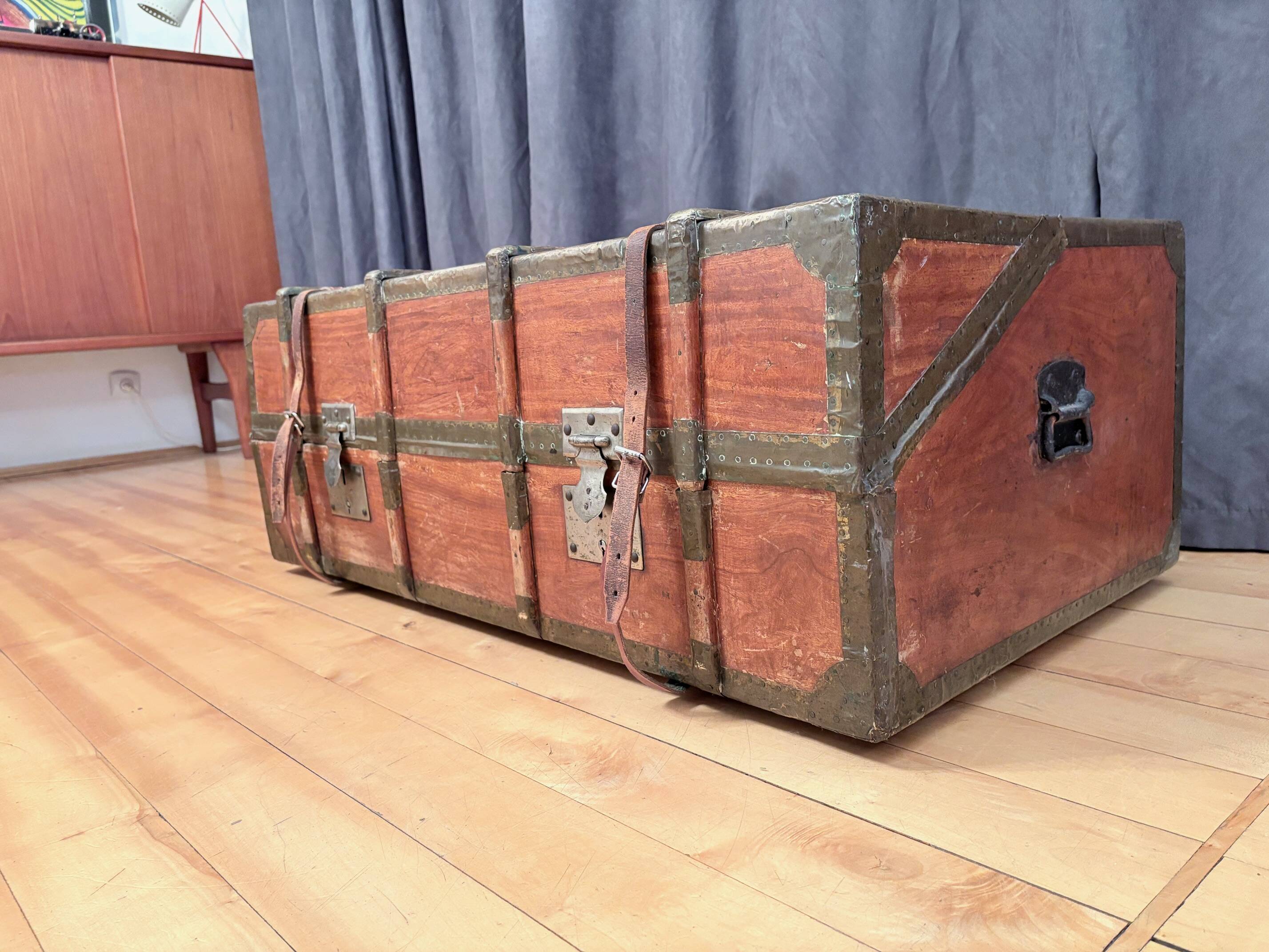 French officer's cabin trunk, mid-19th century