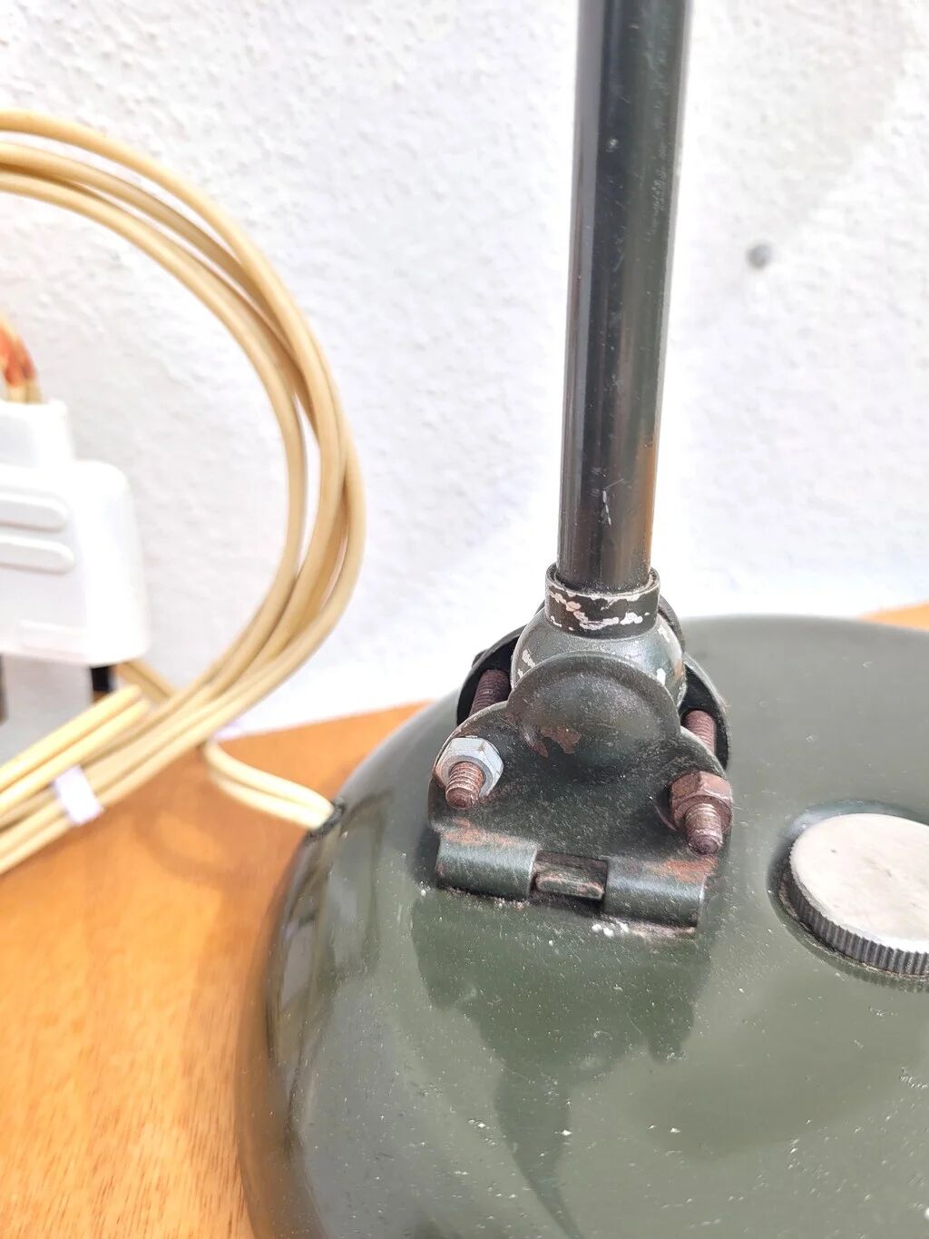 Vintage desk lamp from the 50s and 60s in the Kaiser Idell style.
