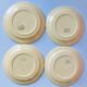 Lot 4 flower coffee cups salins granit france