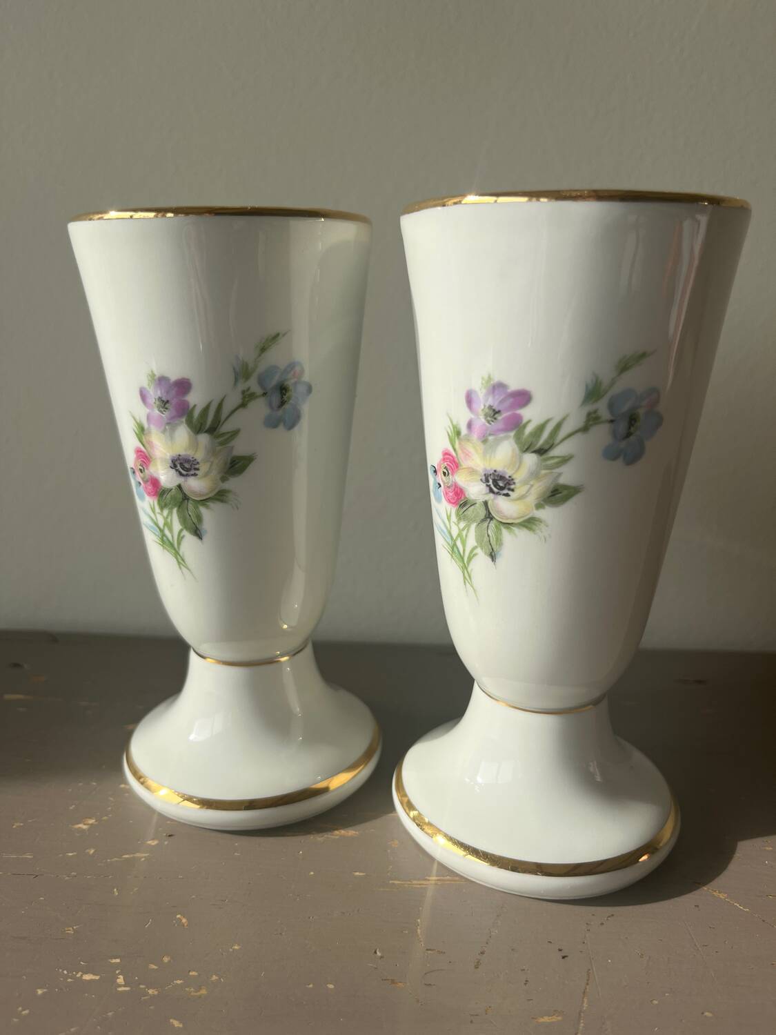 Duo de mazagrans Limoges Dumas