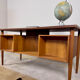 Bureau scandinave de direction double face plateau flottant longueur 1